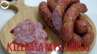 Hunters Sausage Game And Pork, Smoked, Baked, Recipe