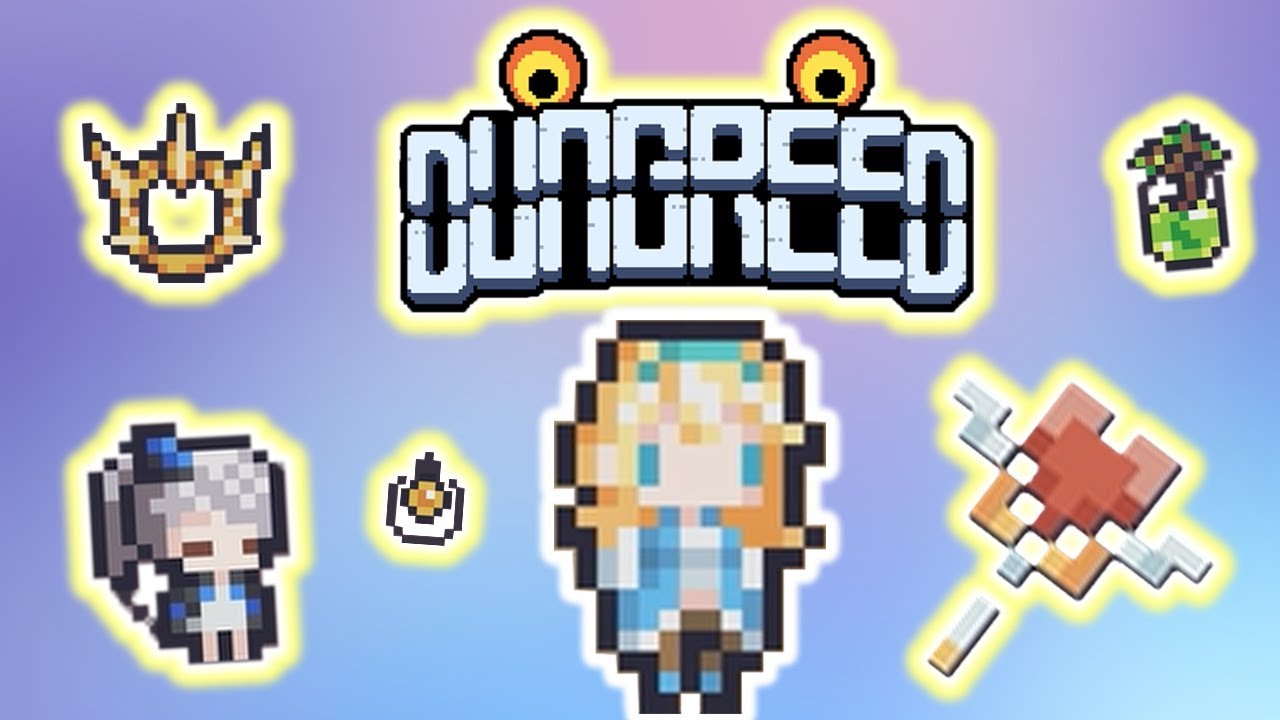 When Your Luck Is Over 9000 And When You Use A Small Exploid ... WINK WINK - Dungreed