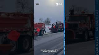 The Iowa DOT has the roads prepped for ice