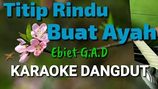 Titip rindu buat ayah Karaoke Dangdut