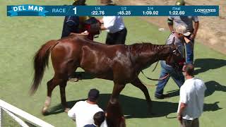 Howie's Law wins race 1 at Del Mar 8/30/26