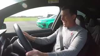 Range Rover Svr vs Lamborghini Urus vs Tesla model x p100d vs Mercedes G63 AMG drag race
