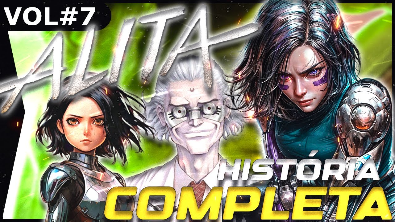 ALITA ANJO DE COMBATE - HISTÓRIA COMPLETA DO MANGÁ vol 7 | Gunnm Last