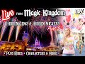 🔴LIVE : Magic Kingdom &amp; Hidden Gems + Mickeys Part 2- Plus Rides, Characters, Enchantment Fireworks