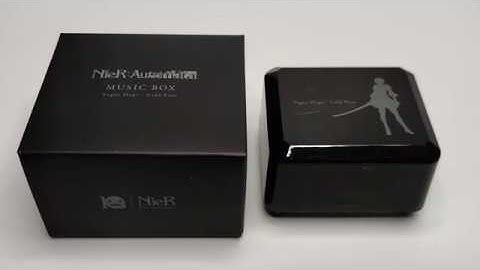 NieR: Automata - Vague Hope - Cold Rain - Music Box (Unboxing)