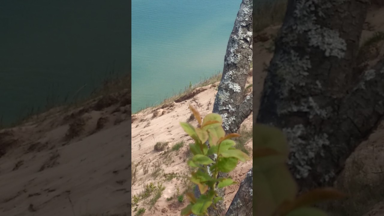 Grand Marias Michigan log slide