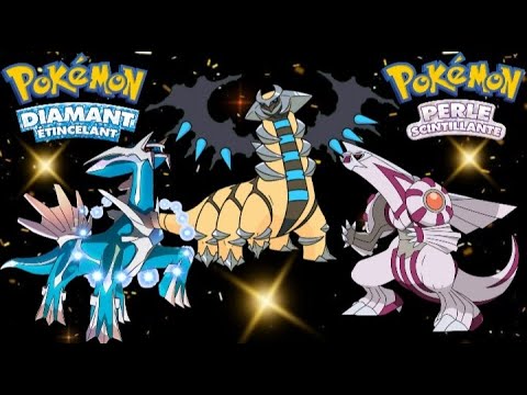 Shiny Dialga, Palkia e Giratina serão Distribuídos no Brasil