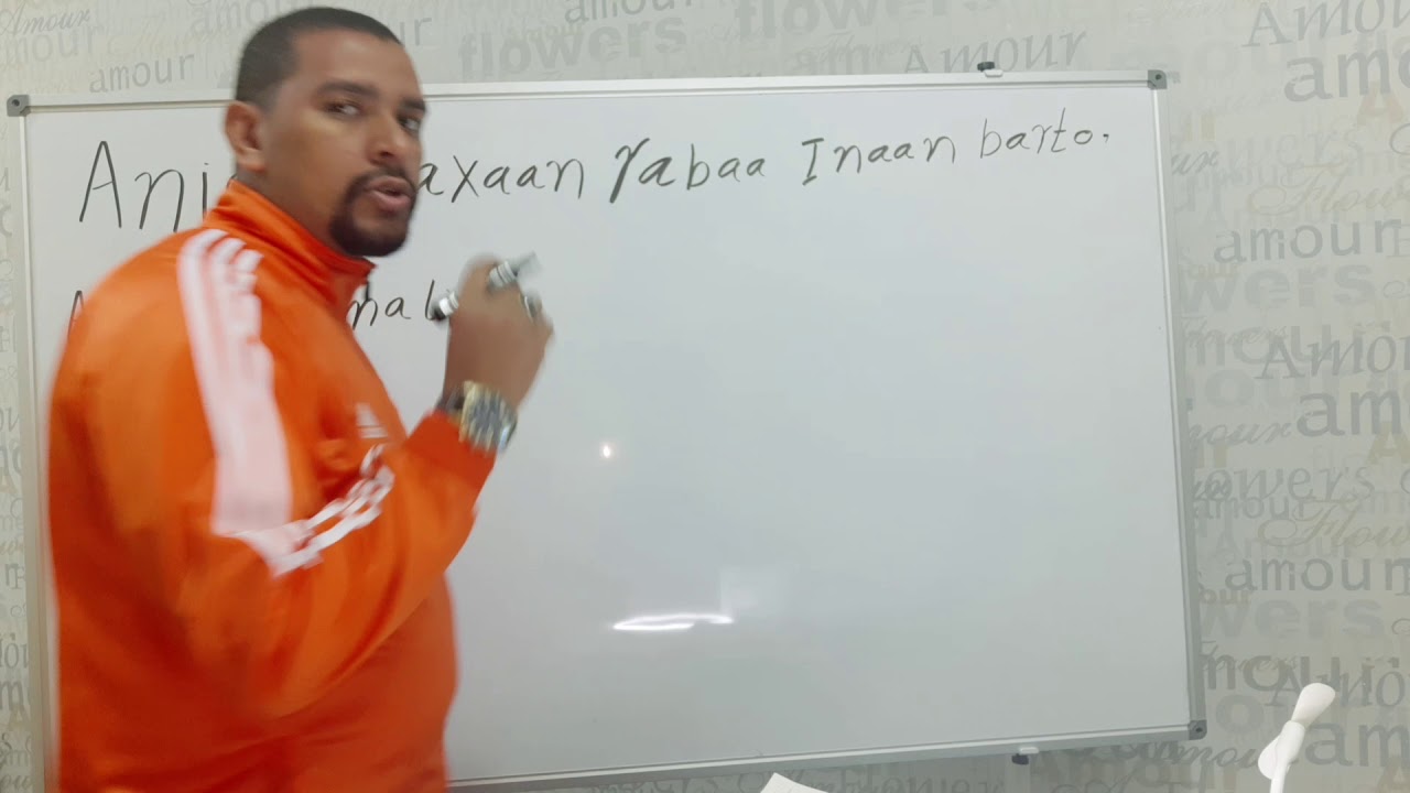 Casharka Calamadda Jogsi (.) barashada afka soomaaliga youtube