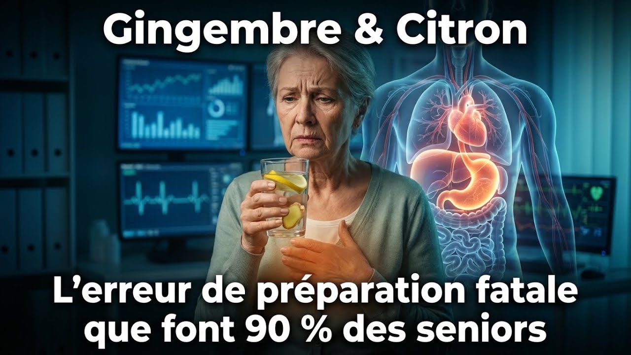 Gingembre & Citron : L'erreur de préparation fatale que font 90% des seniors