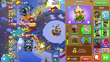 BTD6 Race Rabbit go Hoppity in 3:10 mobile top 10% no volume