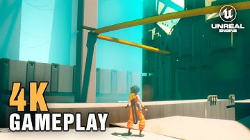 MOTORSLICE 4K GAMEPLAY – Parkour Game in a Megastructure