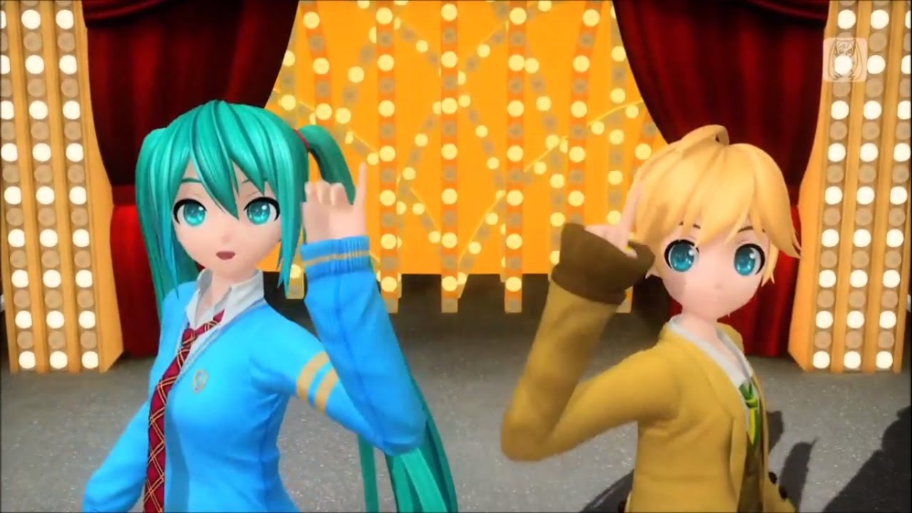 [FULL PD-FT Compilation] Miku-Miku Signal [Miku & Len cover] - YouTube