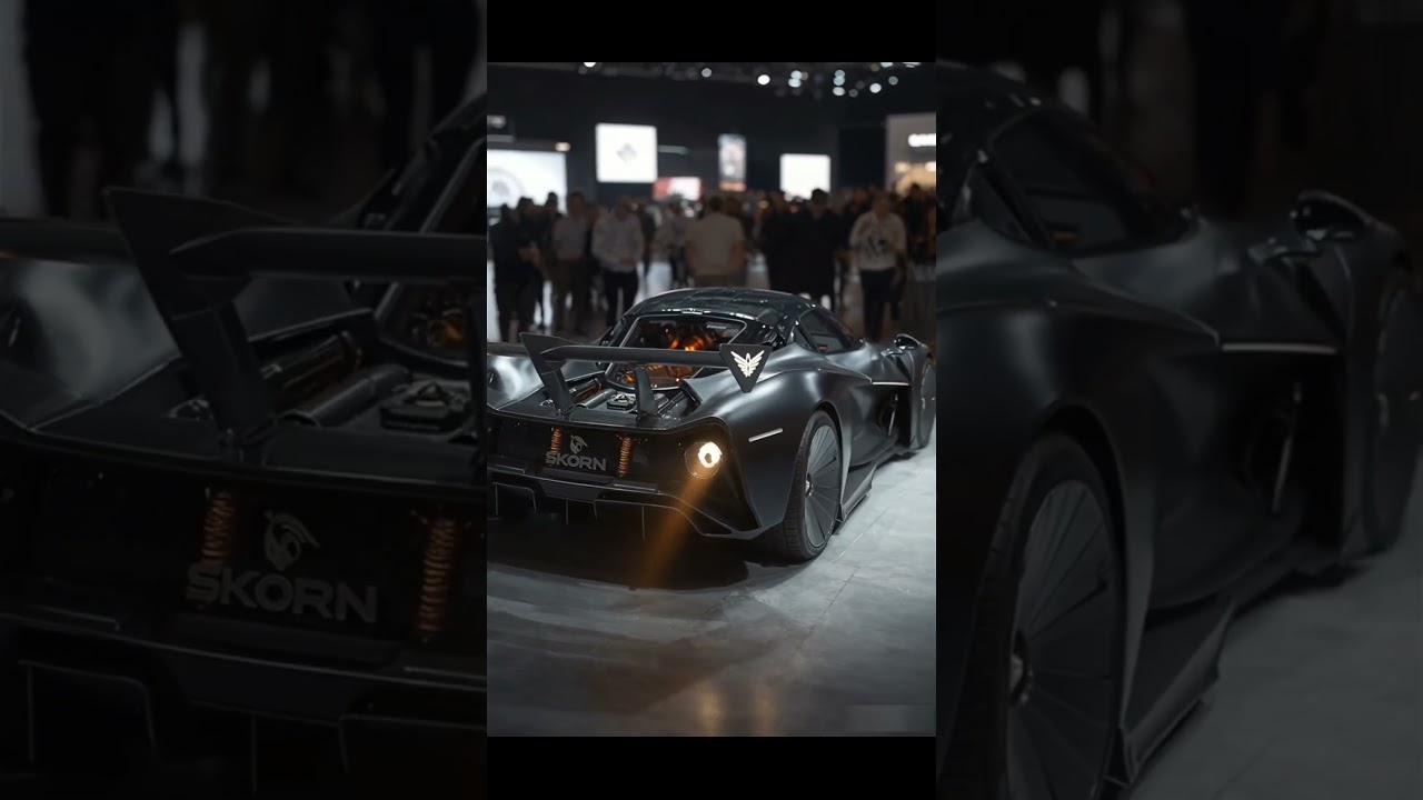 Skorn Supercar Lineup from 2040 The Future Parked in One Place