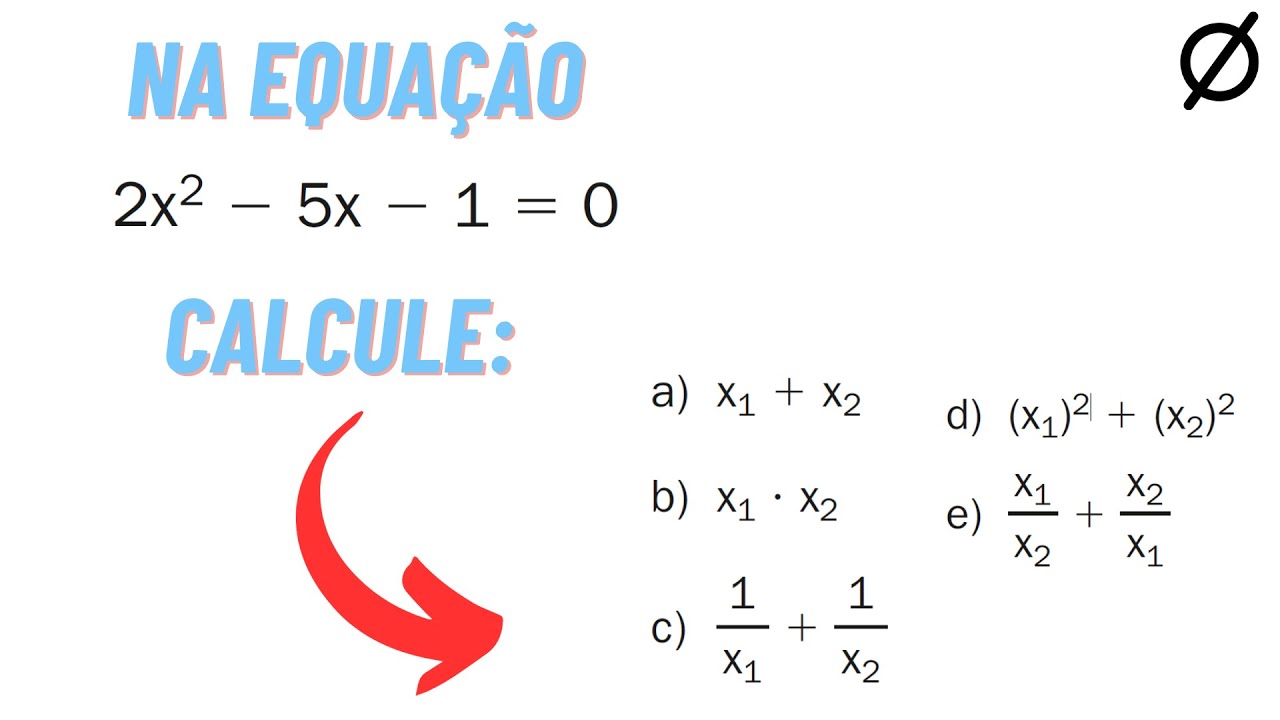 244 Na Equa o Do 2 Grau 2x 2 5x 1 0 De Ra zes X1 E X2 244-na-equa-o-do-2-grau-2x-2-5x-1-0-de-ra-zes-x1-e-x2