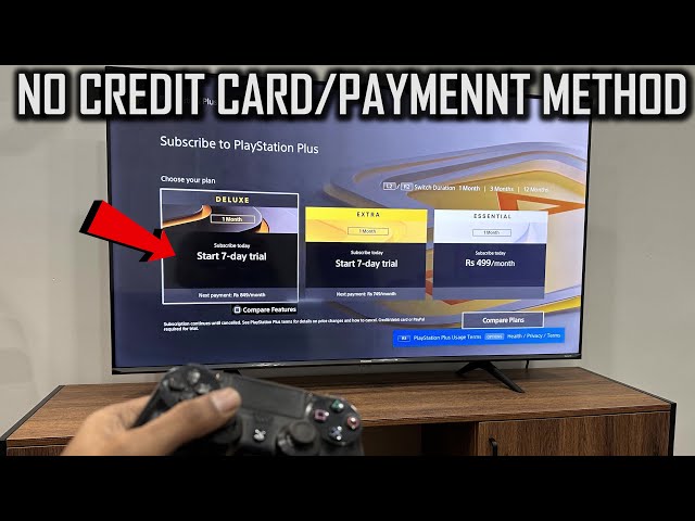 How to get FREE PS PLUS PREMIUM trial on the SAME CONSOLE! 