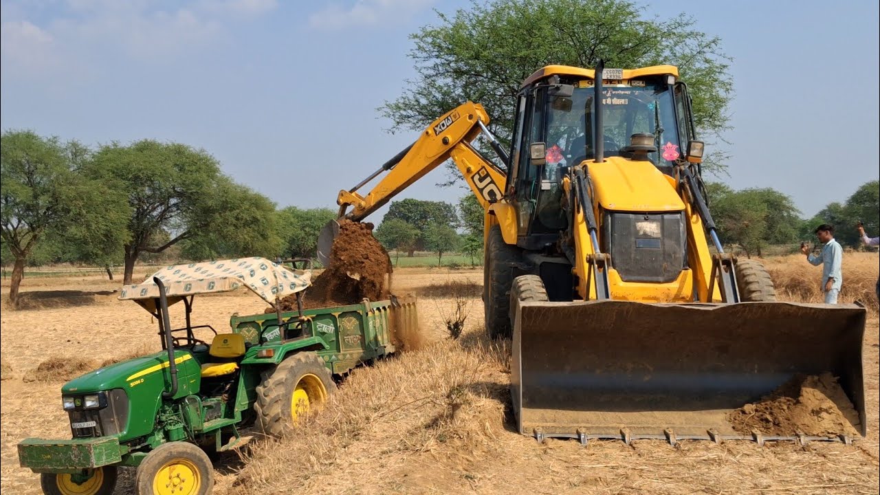 Jcb tractor loading | jcb loading | jcb and tractor Loading | tractor ...