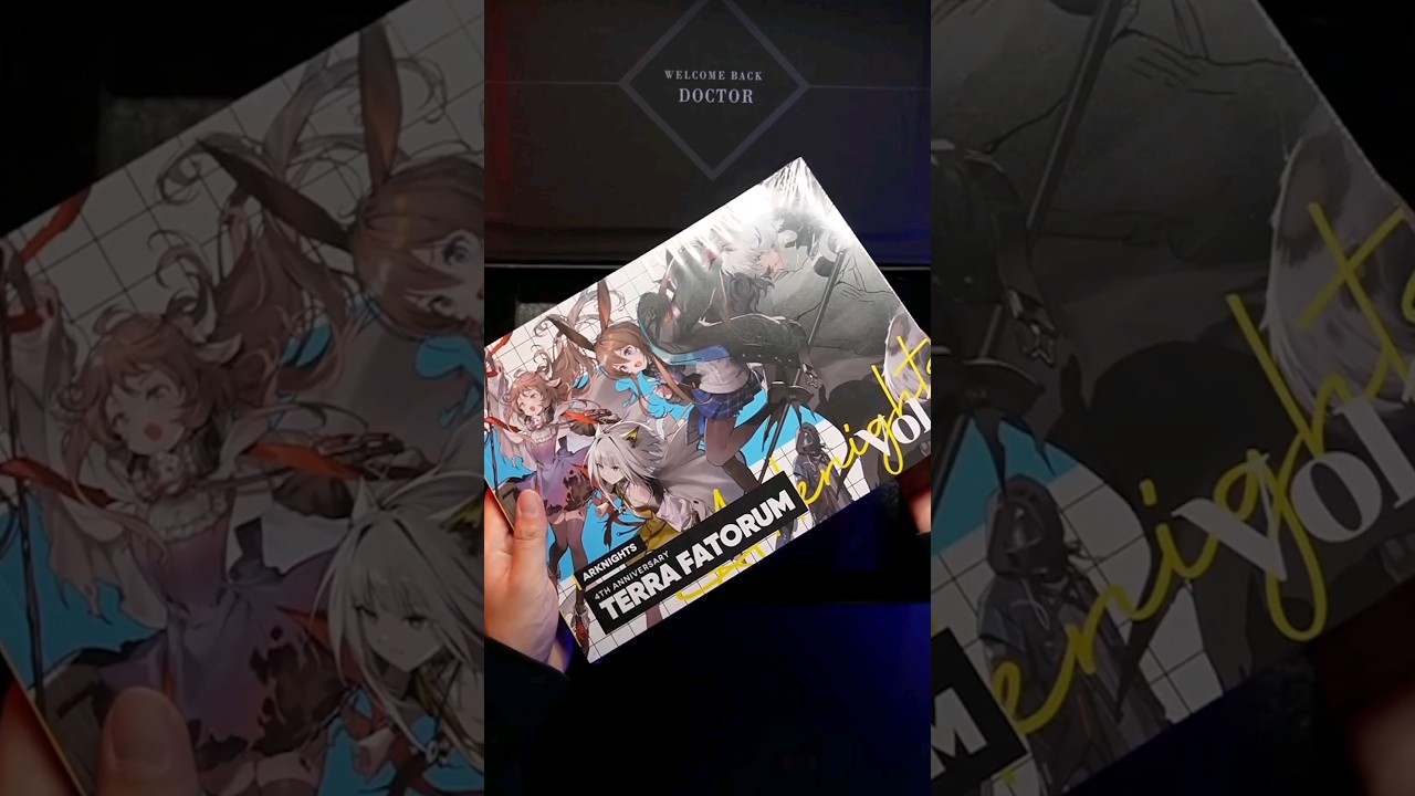 Arknights 4th Anniversary Terra Fatorum Kit Unboxing #arknights