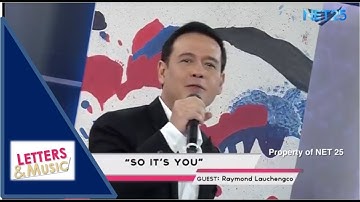 RAYMOND LAUNCHENGCO - SO IT