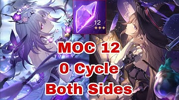 [ Honkai Star Rail ] The Herta & Castorice Memory of Chaos 12 | MOC 12 | 0 Cycle Both Sides