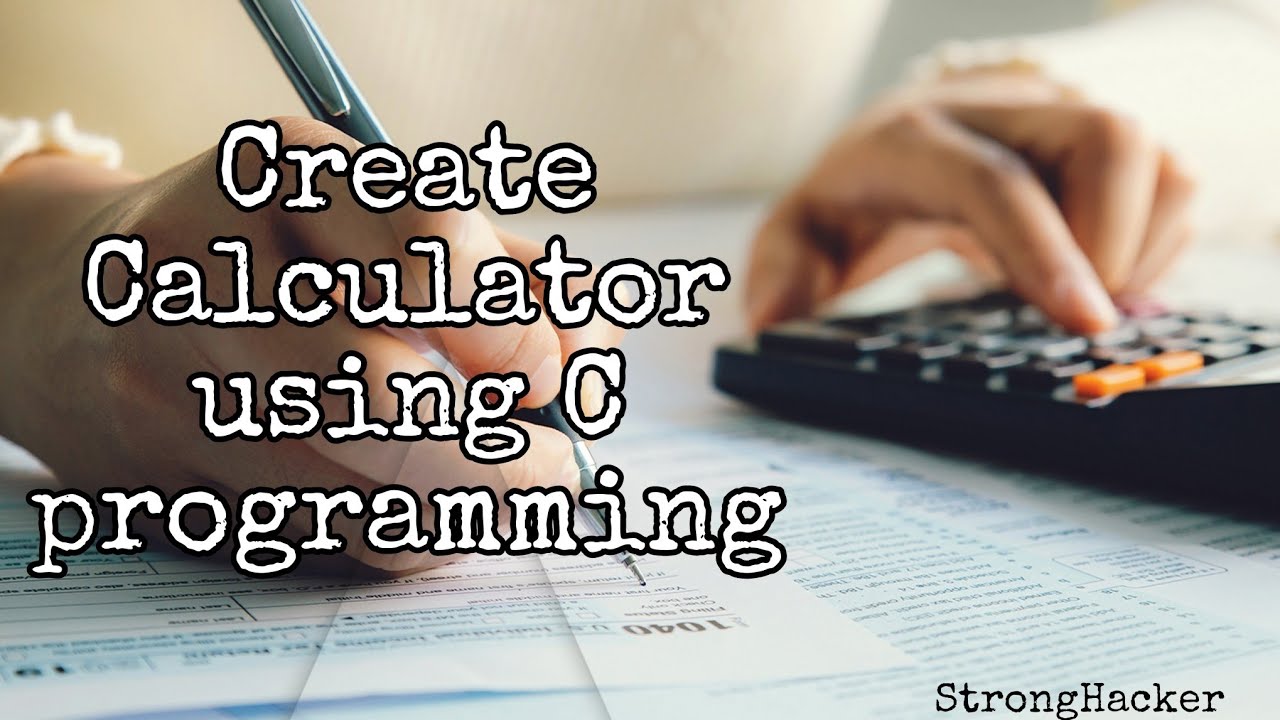 Create📠📠Calculator using C language