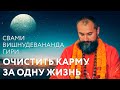 Сатсанг "Очистить карму за одну жизнь", Свами Вишнудевананда Гири