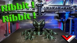 3D Printed articulated frog