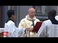May 4, 2025, Ninth Novemdiale in Suffrage for Pope Francis | Cardinal Dominique Mamberti
