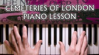 How to play Coldplay - Cemeteries Of London on piano