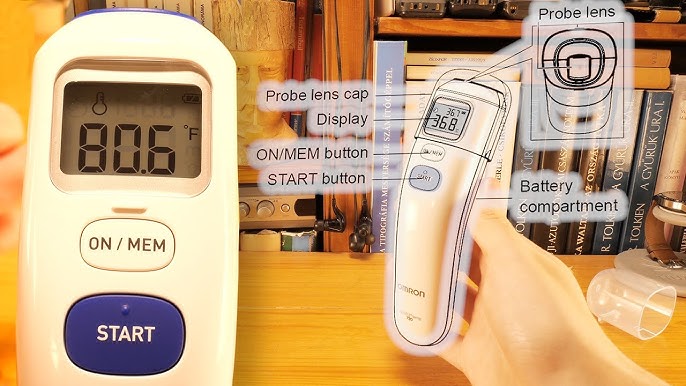 Gentle Temp 720 - Contactless measurement - YouTube | Fieberthermometer