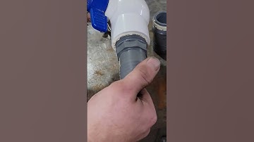 sealing plastic threads #dw0rtorial #plumbing #shorts