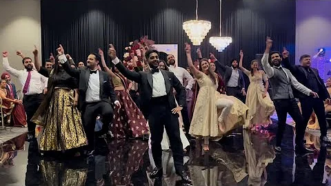 Nachna Aunda Nahi! @mythstyle indian wedding reception best performance 2021, dance choreo bollywood