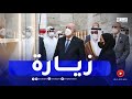 رئيس الجمهورية يزور مؤسسة قطر وفروعها 