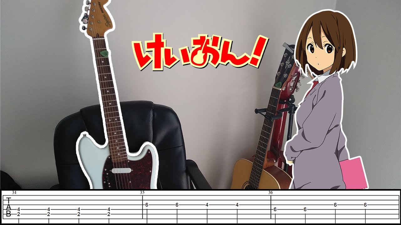 TABS】K-ON! S2 EP1 -「Yui's Solo」by @Tron544 