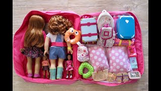 How To Travel With Your American Girl Doll ~ 1 Night Hotel Vacation Stay