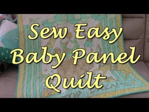 Easy Baby Quilt  The Sewing Room Channel 