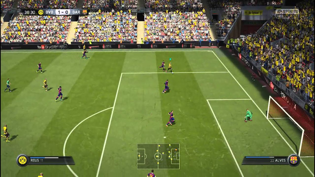 Fifa 2015 Demo Gameplay Borussia Dortmund Vs Fc Barcelona 1 0 2 0