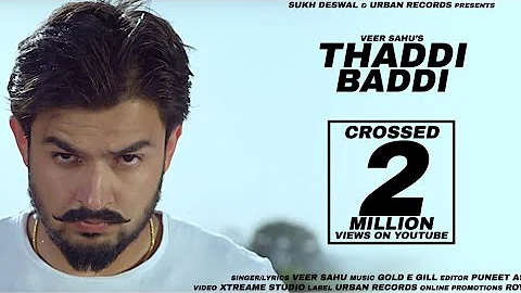 Thaddi Baddi | (Official Video) | Veer Sahu | OK Records | New Haryanvi Songs Haryanvi 2020