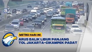 Download Lagu Mobil Pribadi Dominasi Arus Balik Libur Panjang Tol Jakarta-Cikampek MP3
