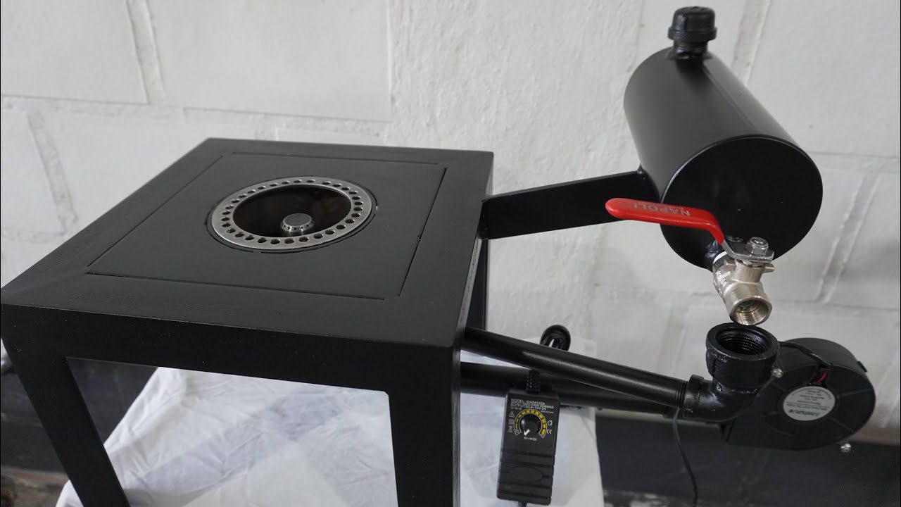 Como Hacer Un Quemador De Aceite Vegetal o De Cocina (bien explicado.)