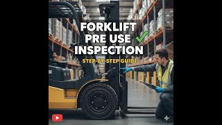 Pre Use Inspection Checklist - Forklift Safety