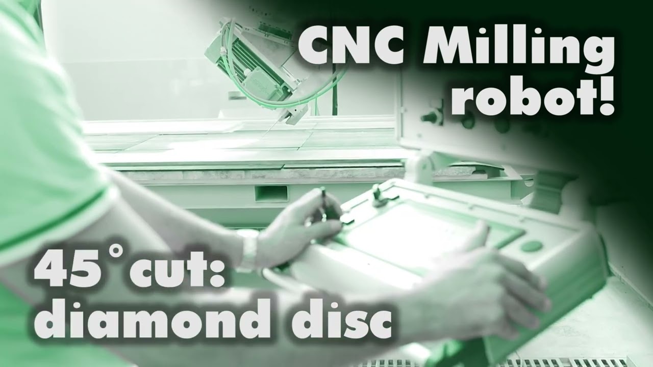 CNC Milling Robot 45 Degree Cutting Disk