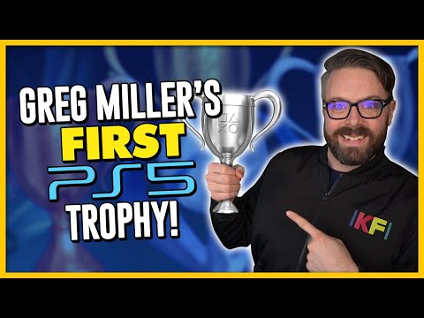 Greg Miller Gets His First PS5 Trophy