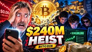 The $240 Million Bitcoin Heist: How a Group of Young Men Stole a Fortune!