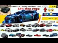 All cars unlockedextreme car driving simulator 2023  completed 100000 km distance  car game2023