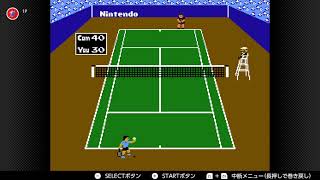任天堂の「テニス」、サービスエースで点をもぎ取れ！