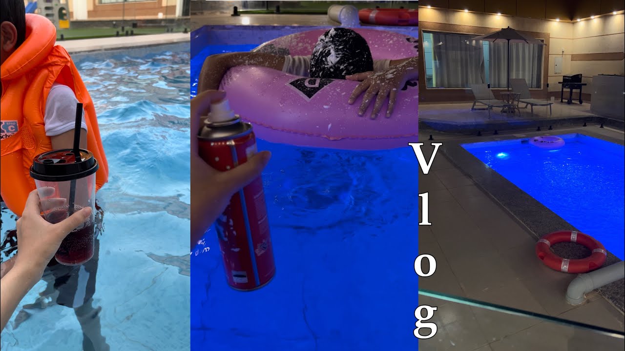 فلوق طلعة الشالية 🏊‍♀️🍸😍