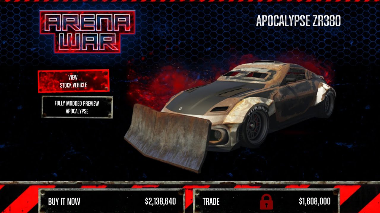 Fastest arena war car
