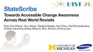 StateScribe: Towards Accessible Change Awareness Across Real-World Revisits (Preview)