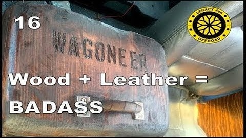 Custom DIY Wood Center Console and Home Soundbar Car Audio System || Legacy 4x4 and Off-Road