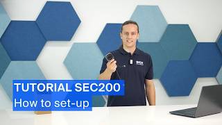 How to setup the SEC200 for code reading